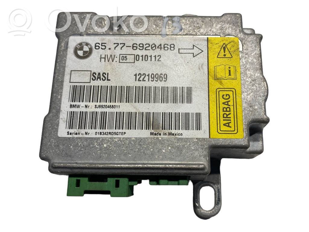 Gaisa spilvenu vadības bloks