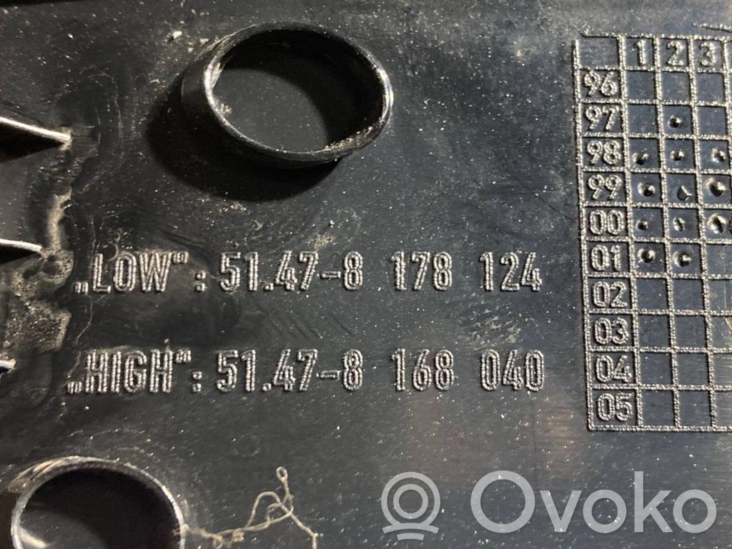 Накладка на порог задней двери (внутренняя)