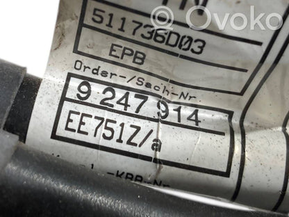 Rokas bremzes elektrības vadi