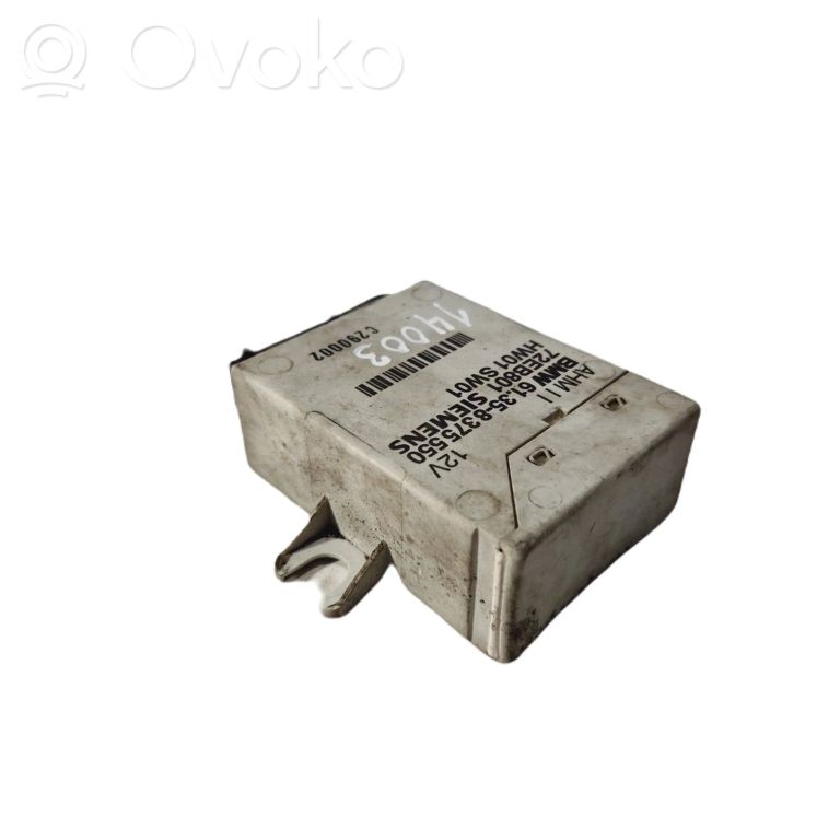 Trailer hitch control unit