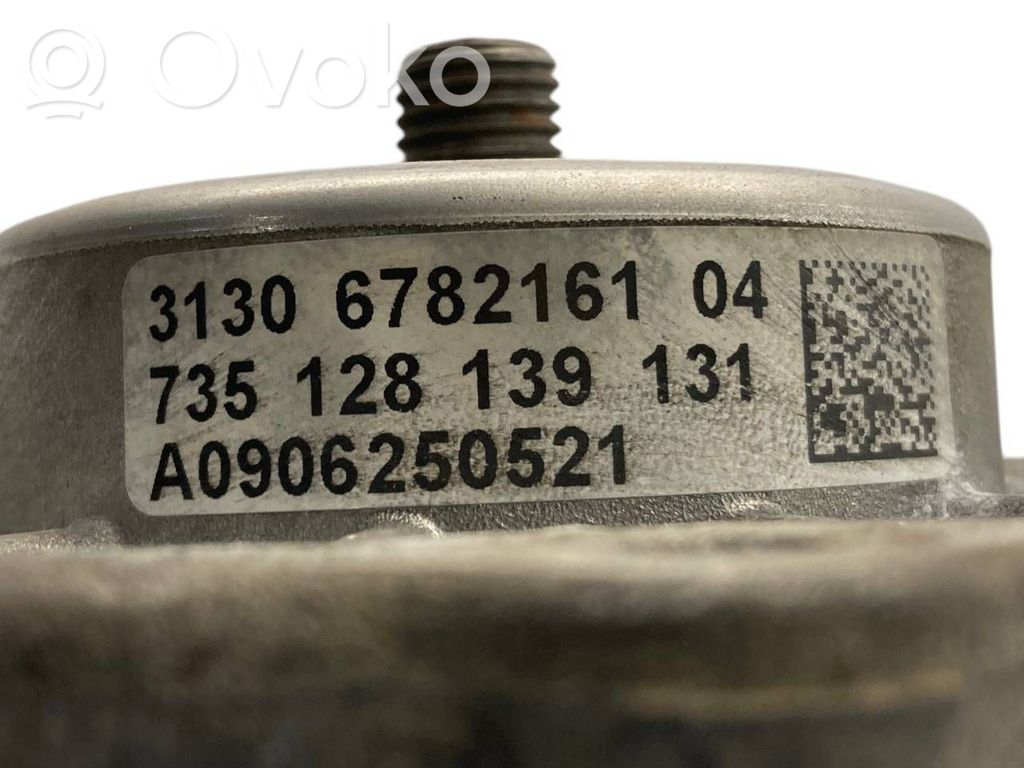 Front shock absorber with spring