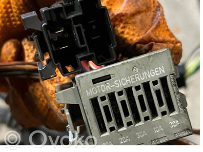 Dzinēja vadu instalācija