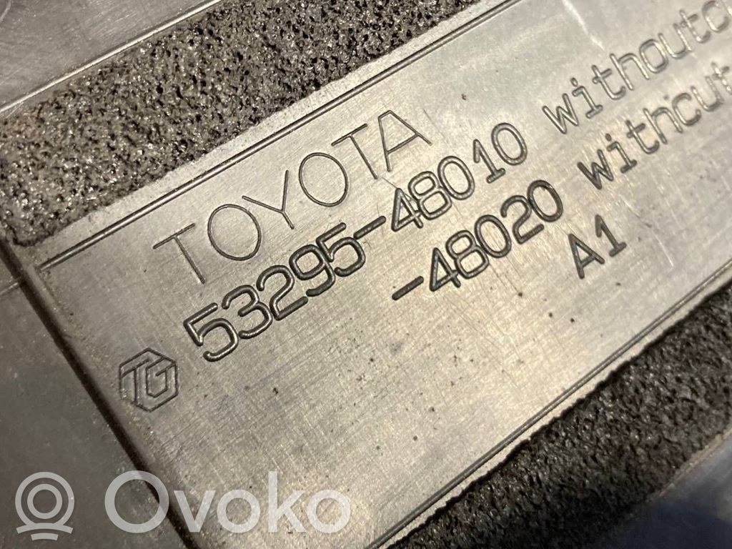 Dzinēja pārsega slēdzenes dekoratīvā apdare