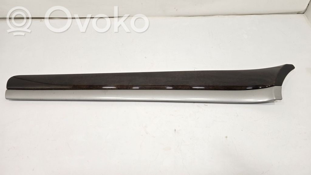 Decorative trim strip on the front