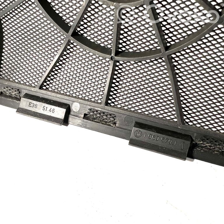 Shelf speaker decorative trim