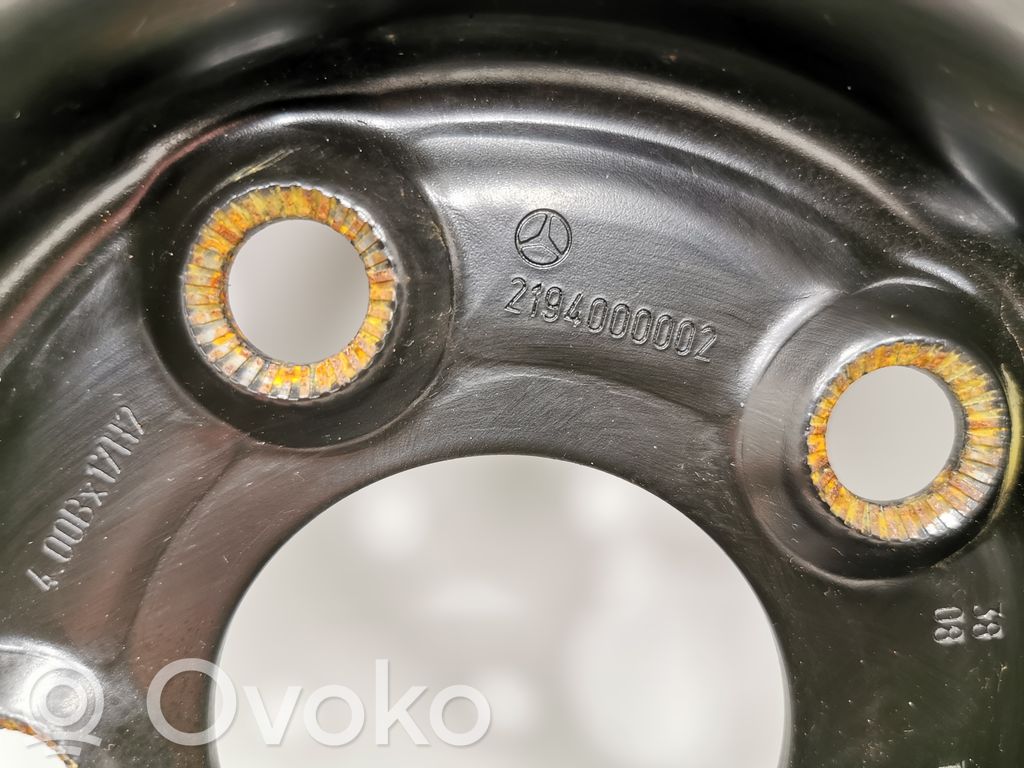 R17 rezerves ritenis