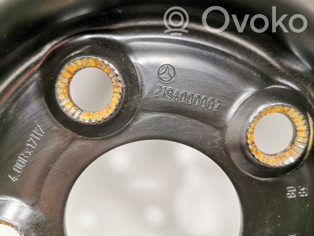 R 17 rezerves ritenis