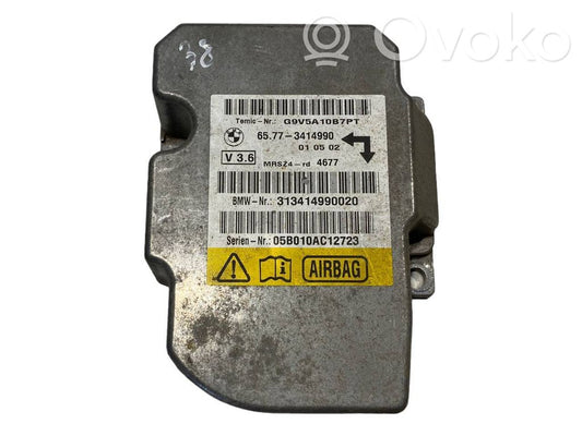 Gaisa spilvenu vadības bloks