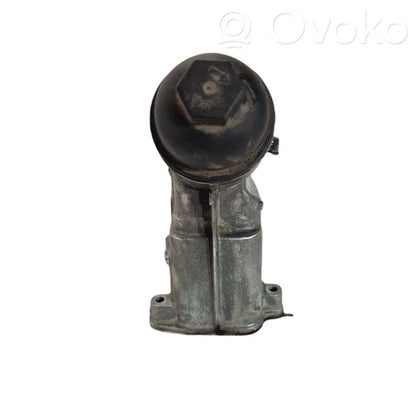 Oil filter holder/cooler