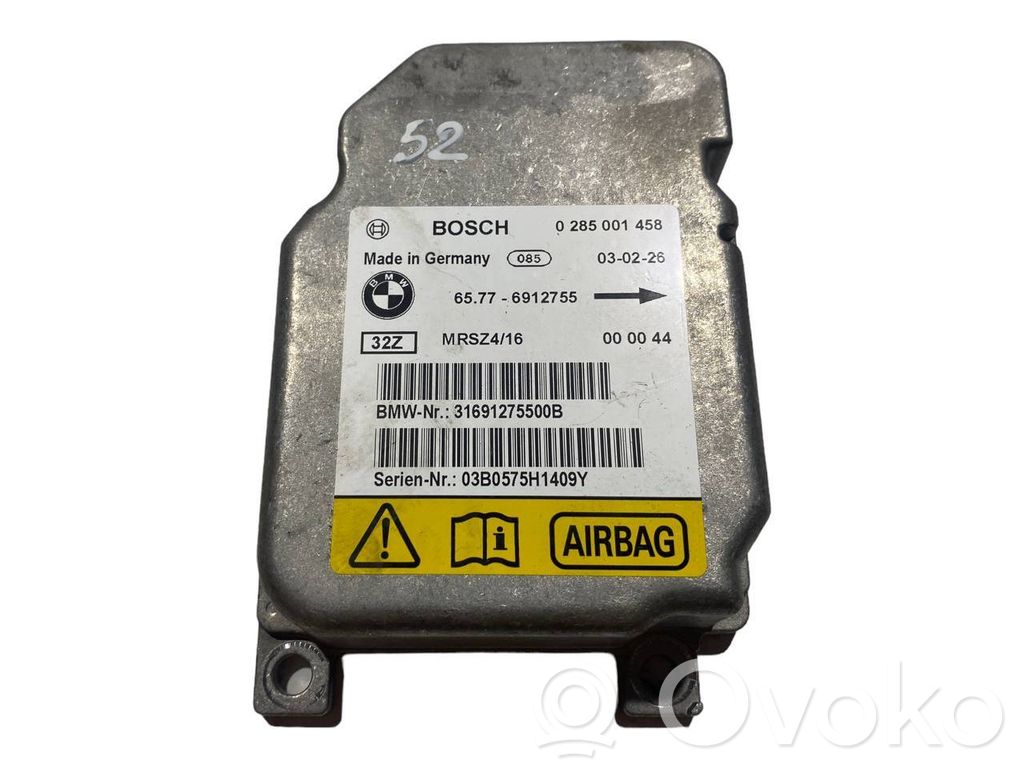 Gaisa spilvenu vadības bloks