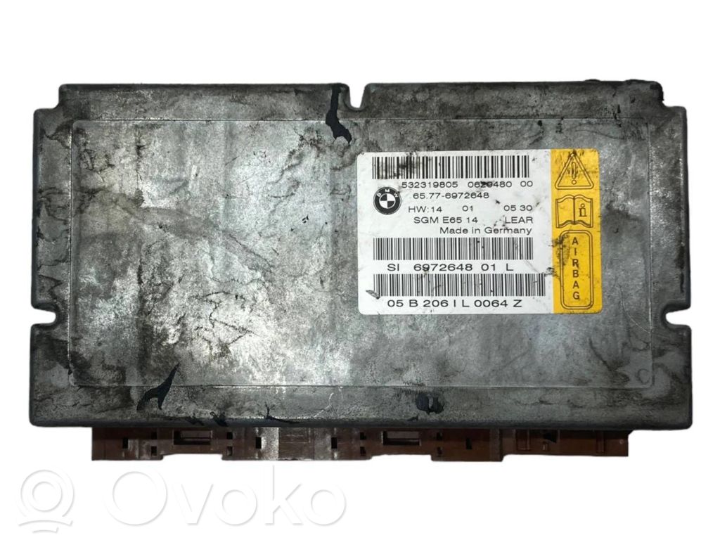 Gaisa spilvenu vadības bloks