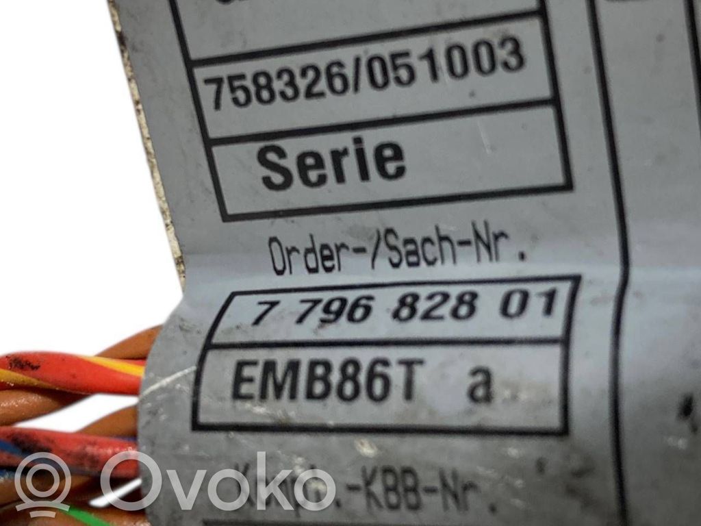 Dzinēja vadu instalācija