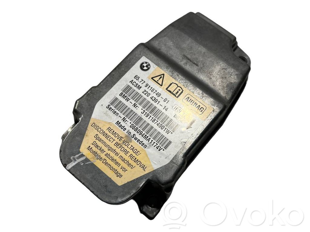 Gaisa spilvenu vadības bloks