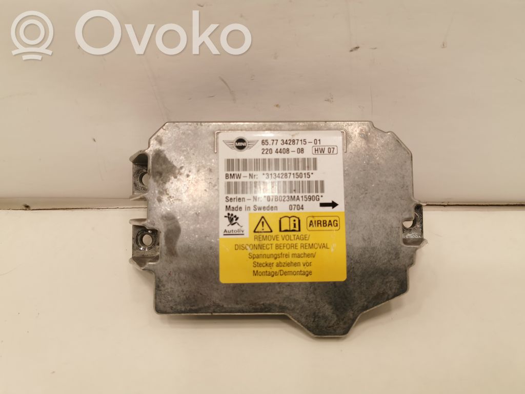 Airbag control unit