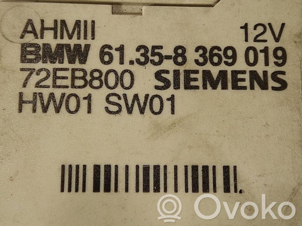 Trailer hitch control unit