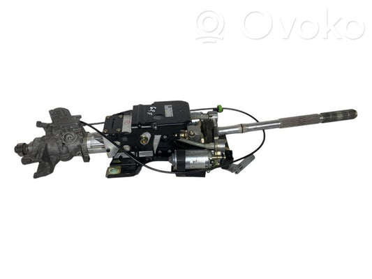 Steering wheel axle