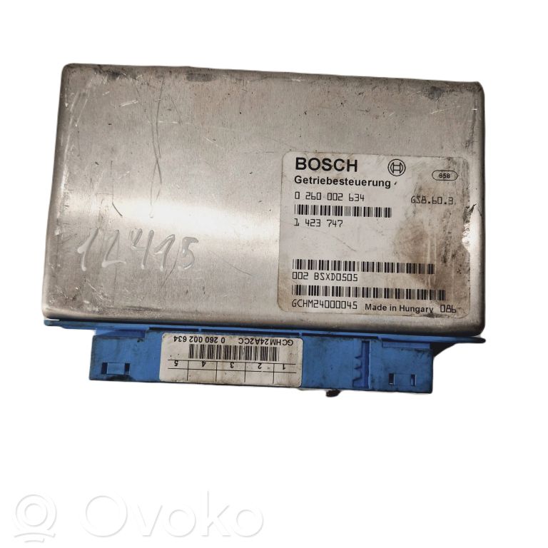 Pārnesumkārbas vadības bloks