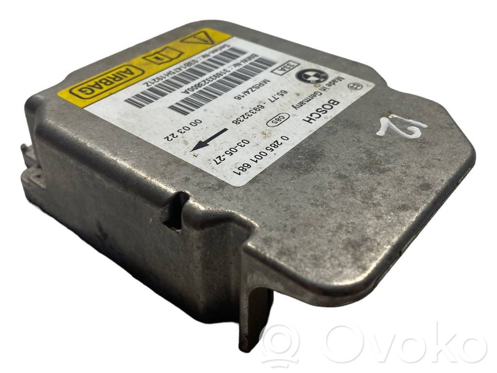 Gaisa spilvenu vadības bloks