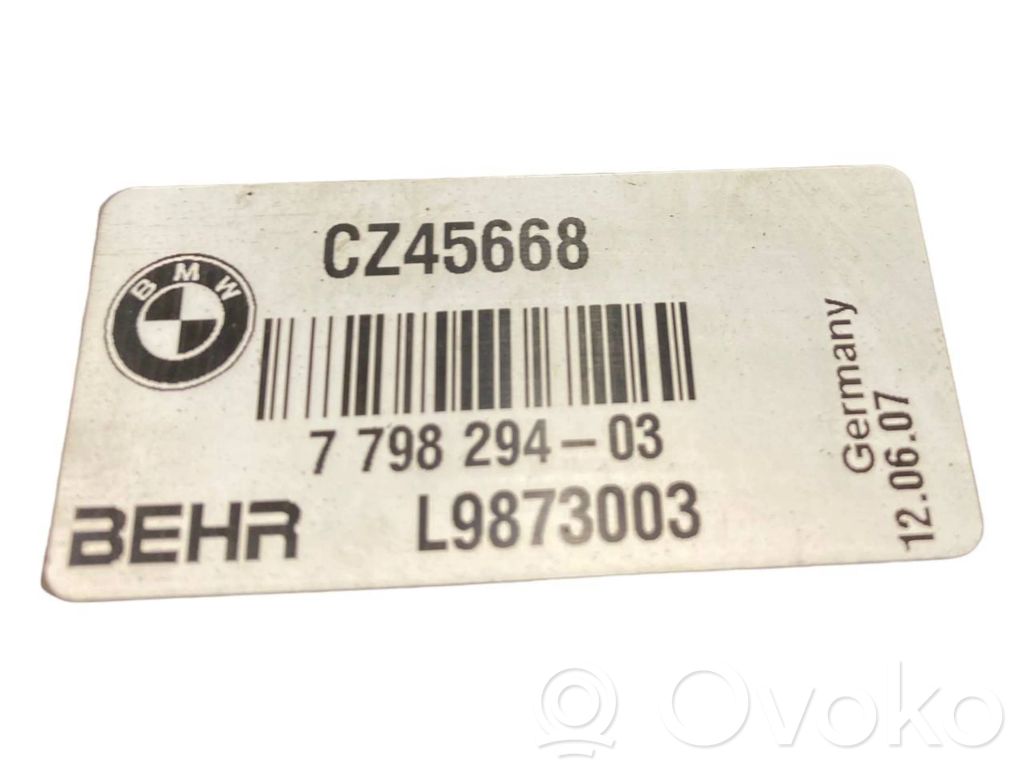 Upper part of the radiator panel (television)