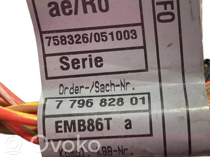 Dzinēja vadu instalācija