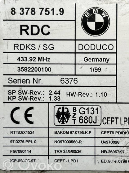 Other types of control units/modules
