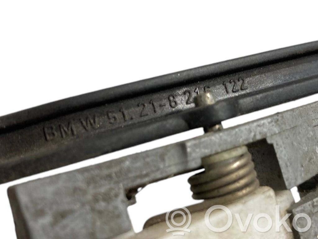 Holder/bracket for external opening handle at the back