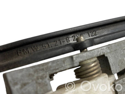 Holder/bracket for external opening handle at the back
