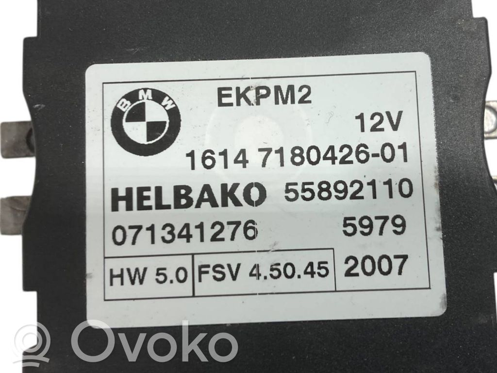 Fuel pump control unit