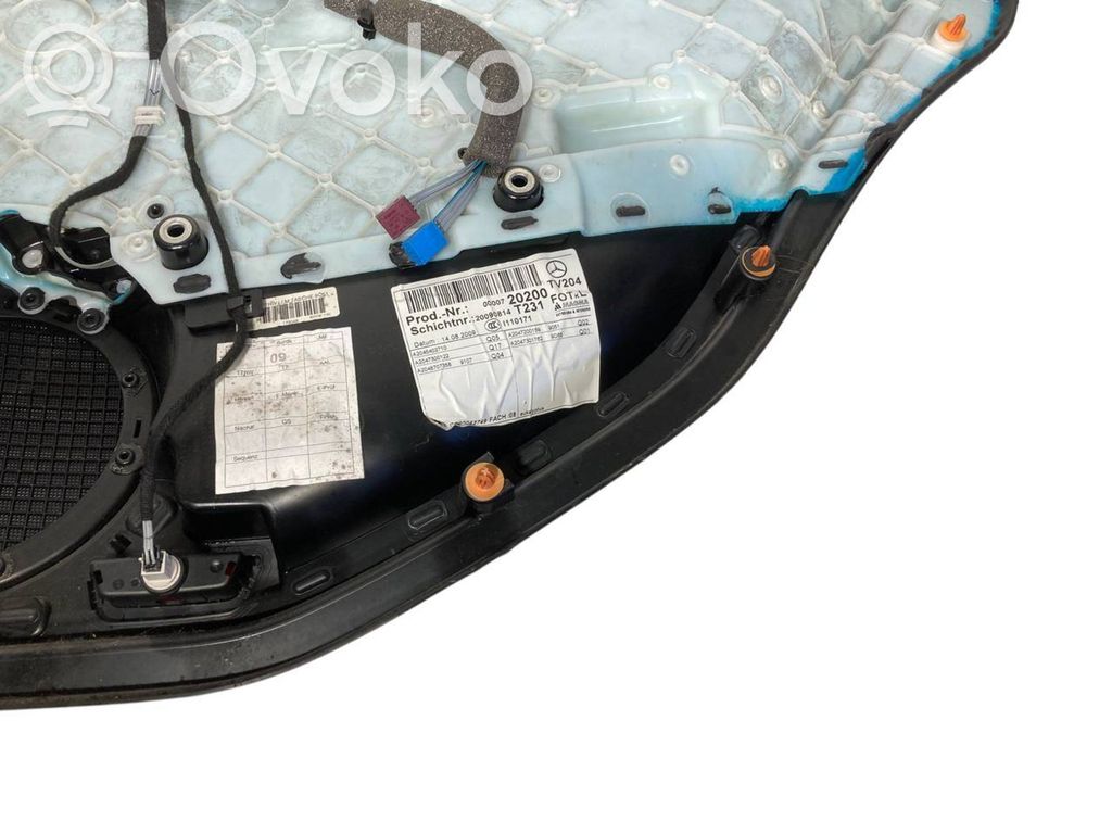 Apšuvums aizmugurējām durvīm