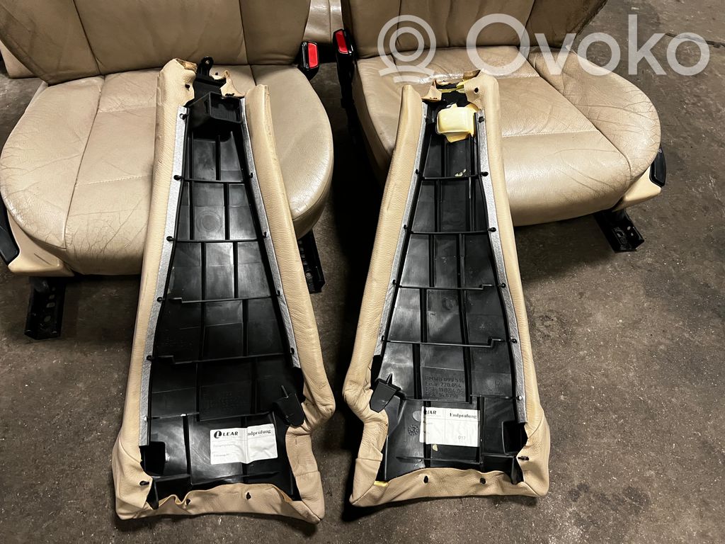 Seat and door trim set