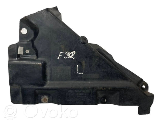 Under engine guard (front)