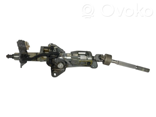 Steering wheel axle