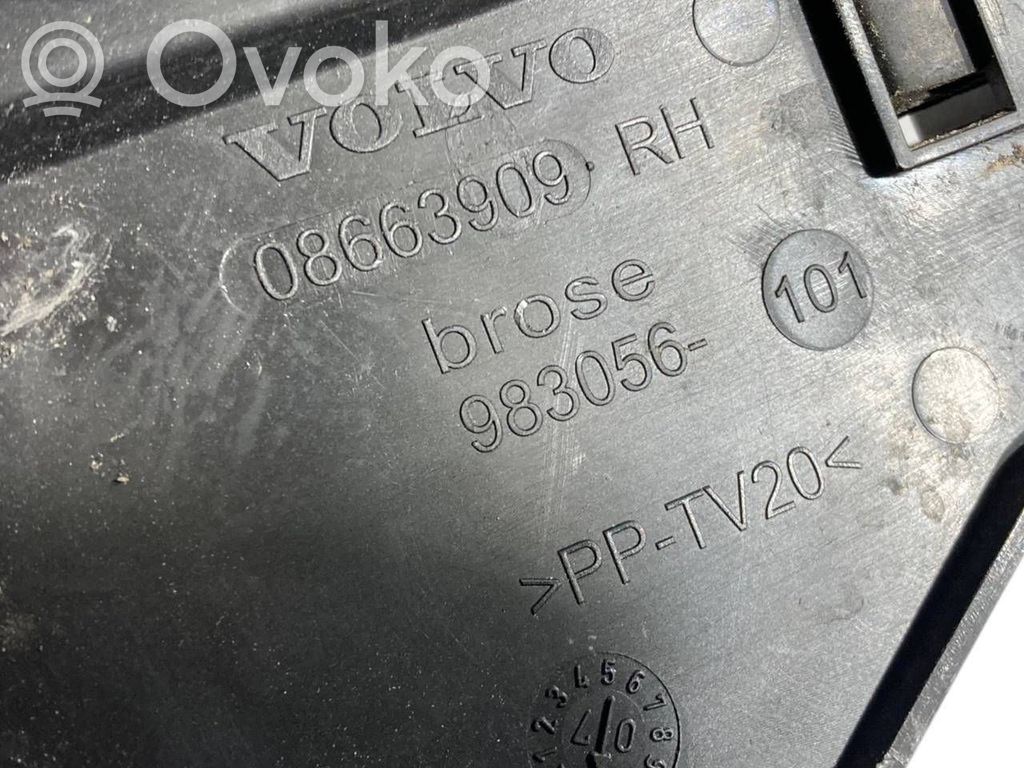 Aizmugurē turētājs / kronšteins ārējam atvēršanas rokturim