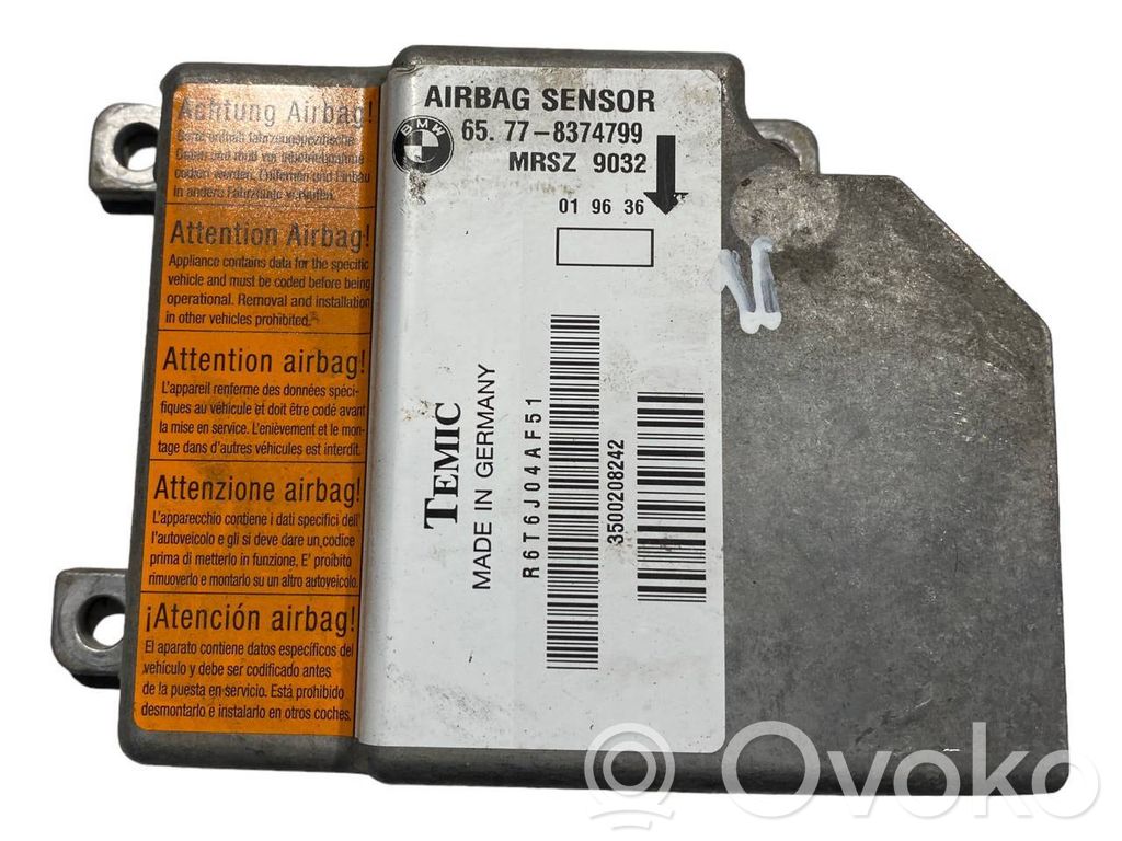 Gaisa spilvenu vadības bloks