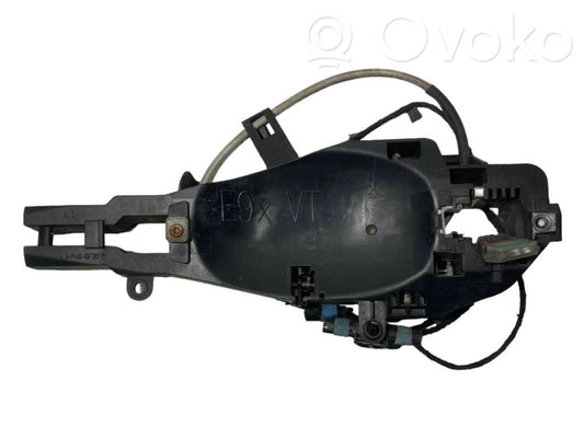 Holder/bracket for external opening handle at the back