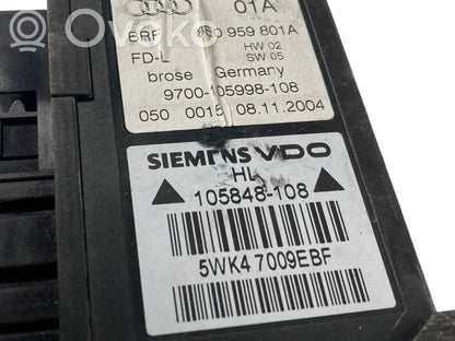 Elektriskā loga pacelšanas mehānisma komplekts