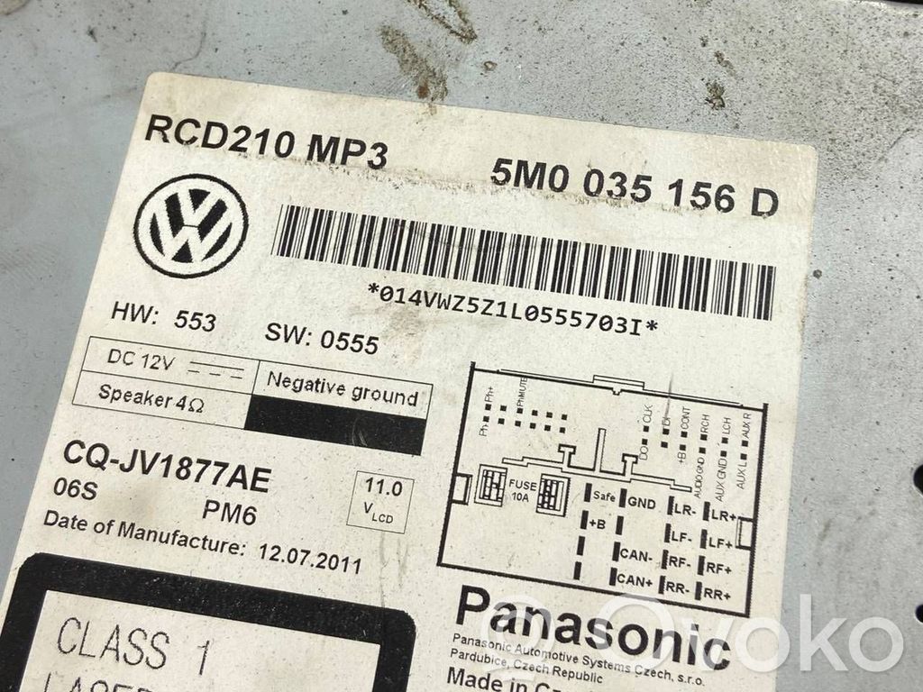 Radio / CD/DVD atskaņotājs / navigācija