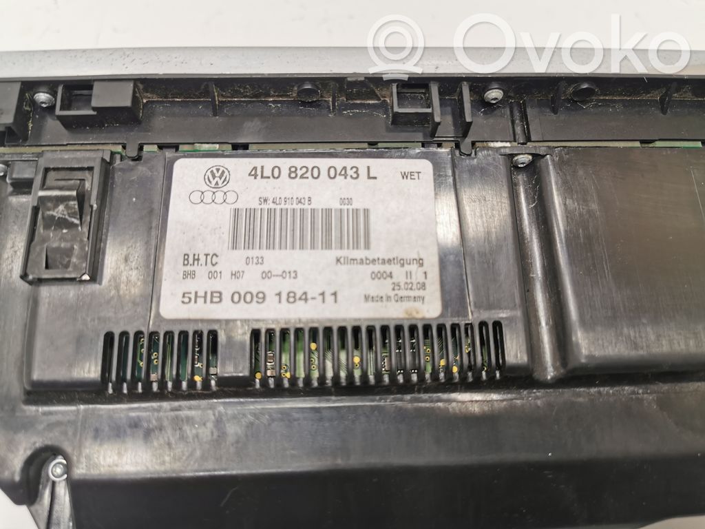 Блок управления кондиционером/климат-контролем/отоплением салона (в салоне)