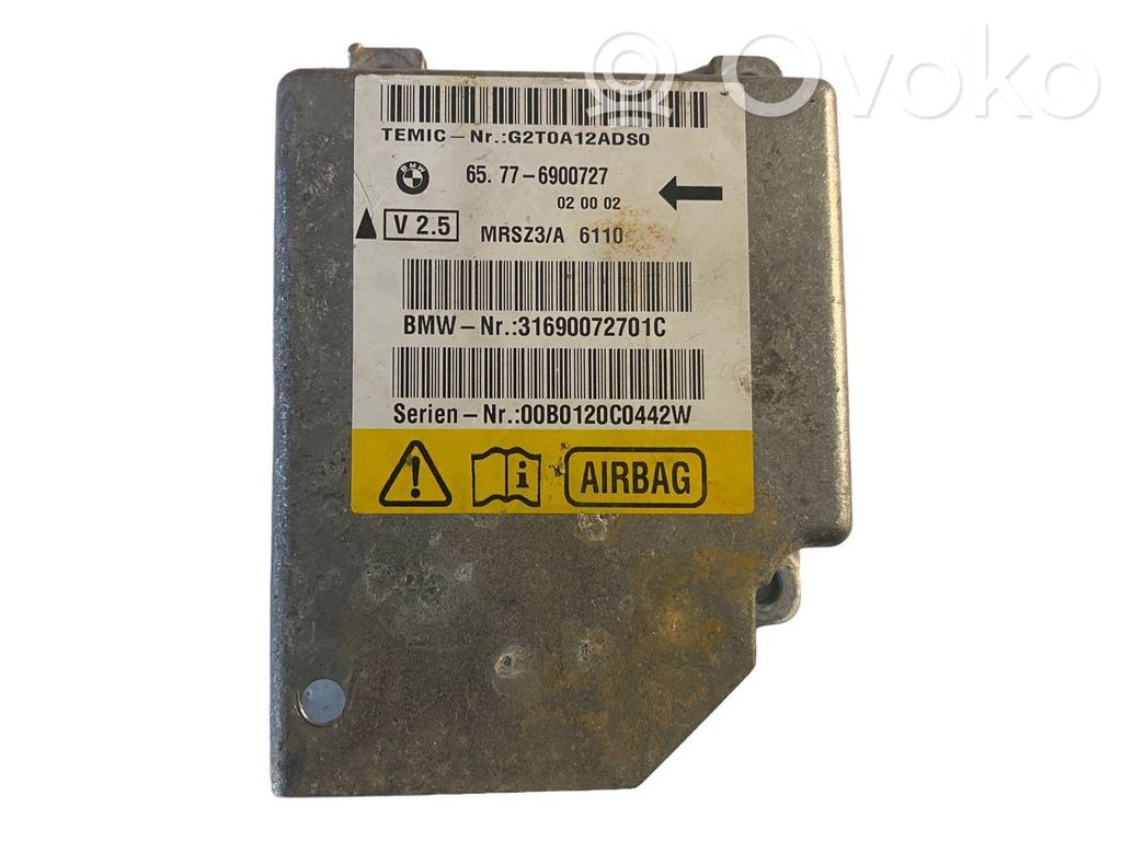 Gaisa spilvenu vadības bloks