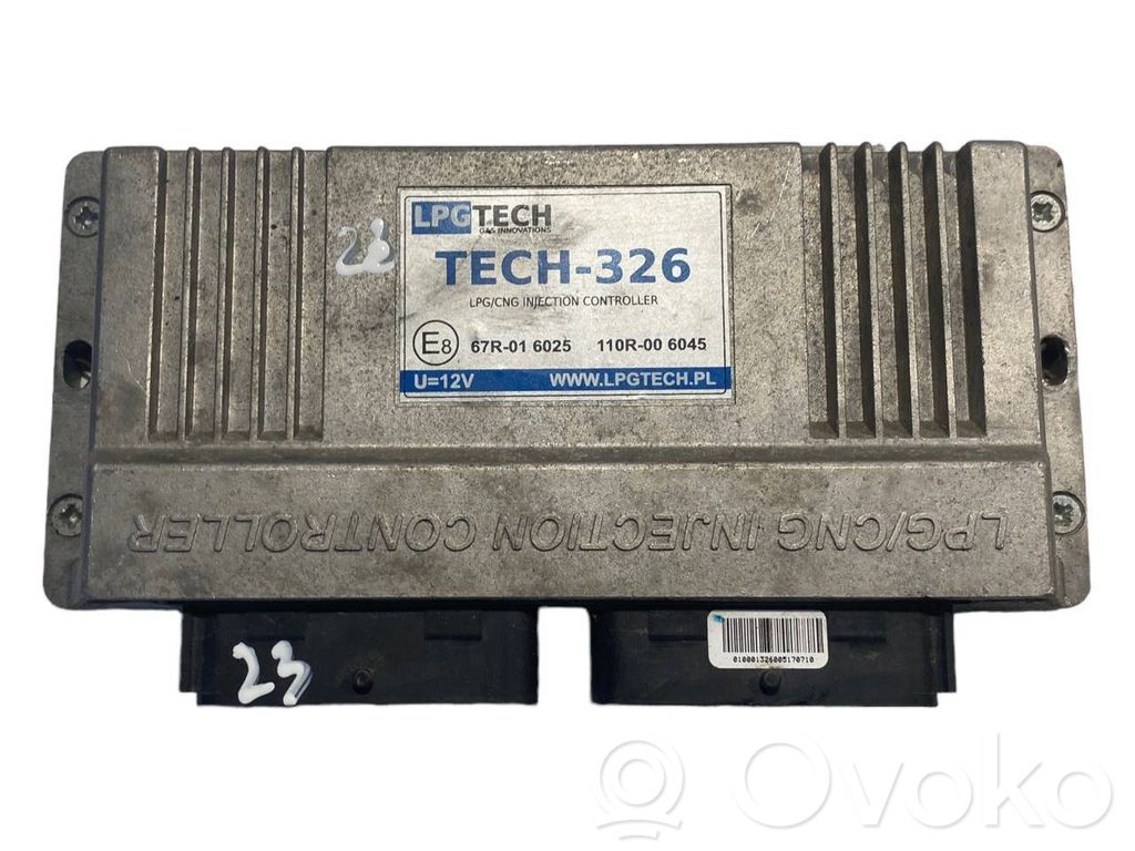 Gāzes iekārtas vadības bloks