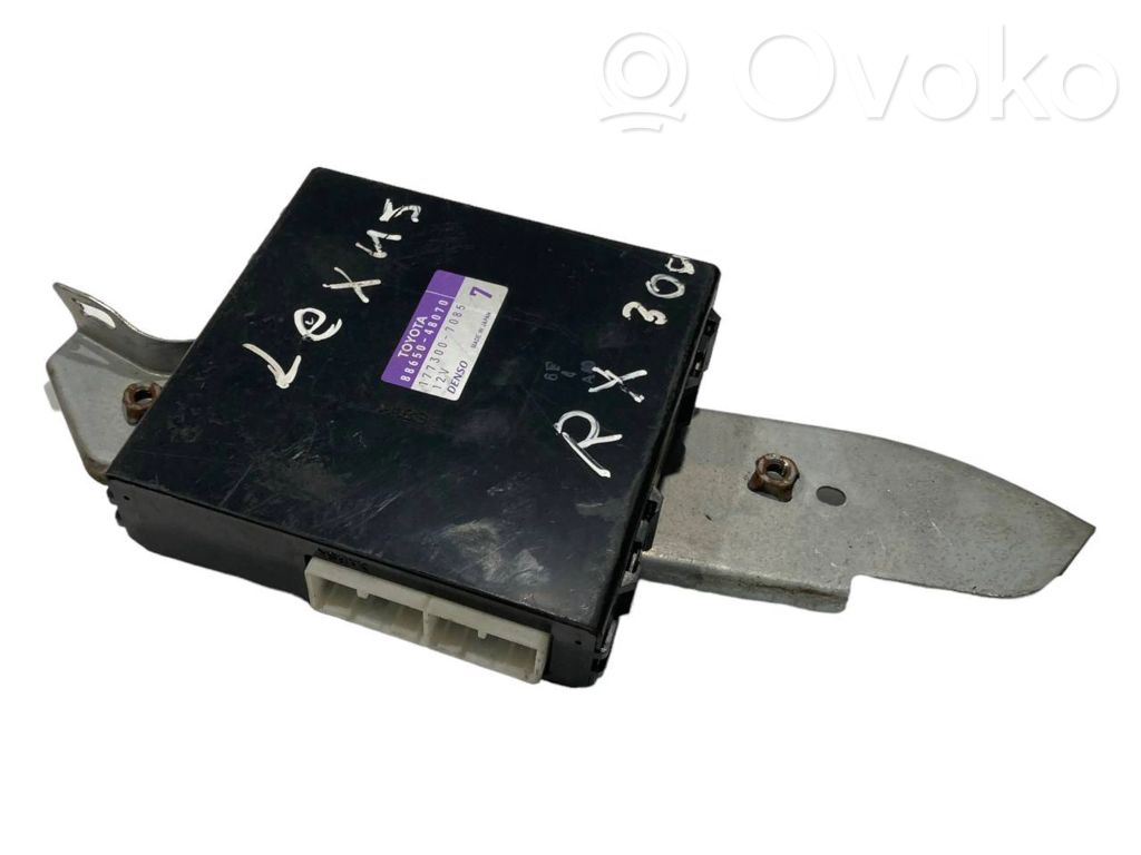 Air conditioning/interior heating control unit