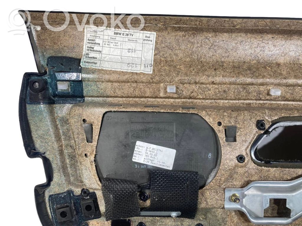 Отделка передней двери