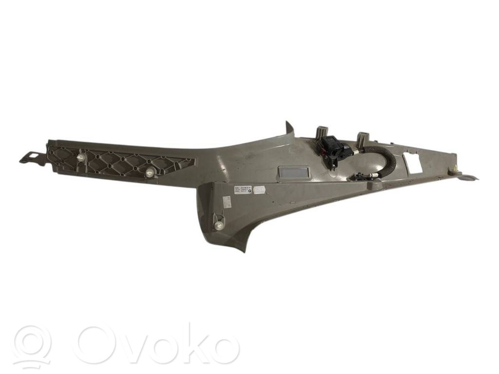 (D) statņa dekoratīvā apdare (augšdaļa)