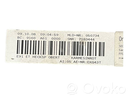 Spoilera aizmugurējais vāks