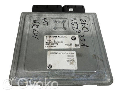 Aizdedzes ECU komplekts