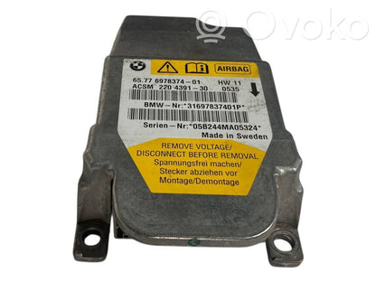 Gaisa spilvenu vadības bloks