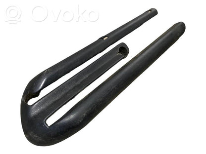 Front passenger seat rail decorative trim