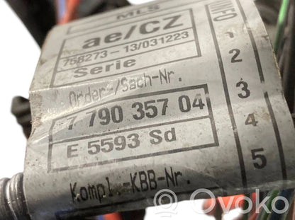 Dzinēja vadu instalācija