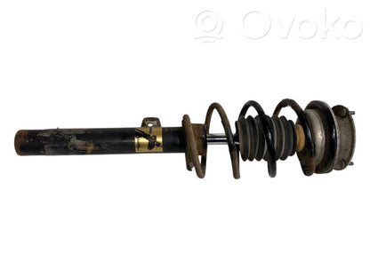 Priekšpusē amortizators ar atsperi