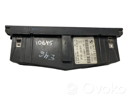 Air conditioning / climate control / interior heating control unit (in the passenger compartment)